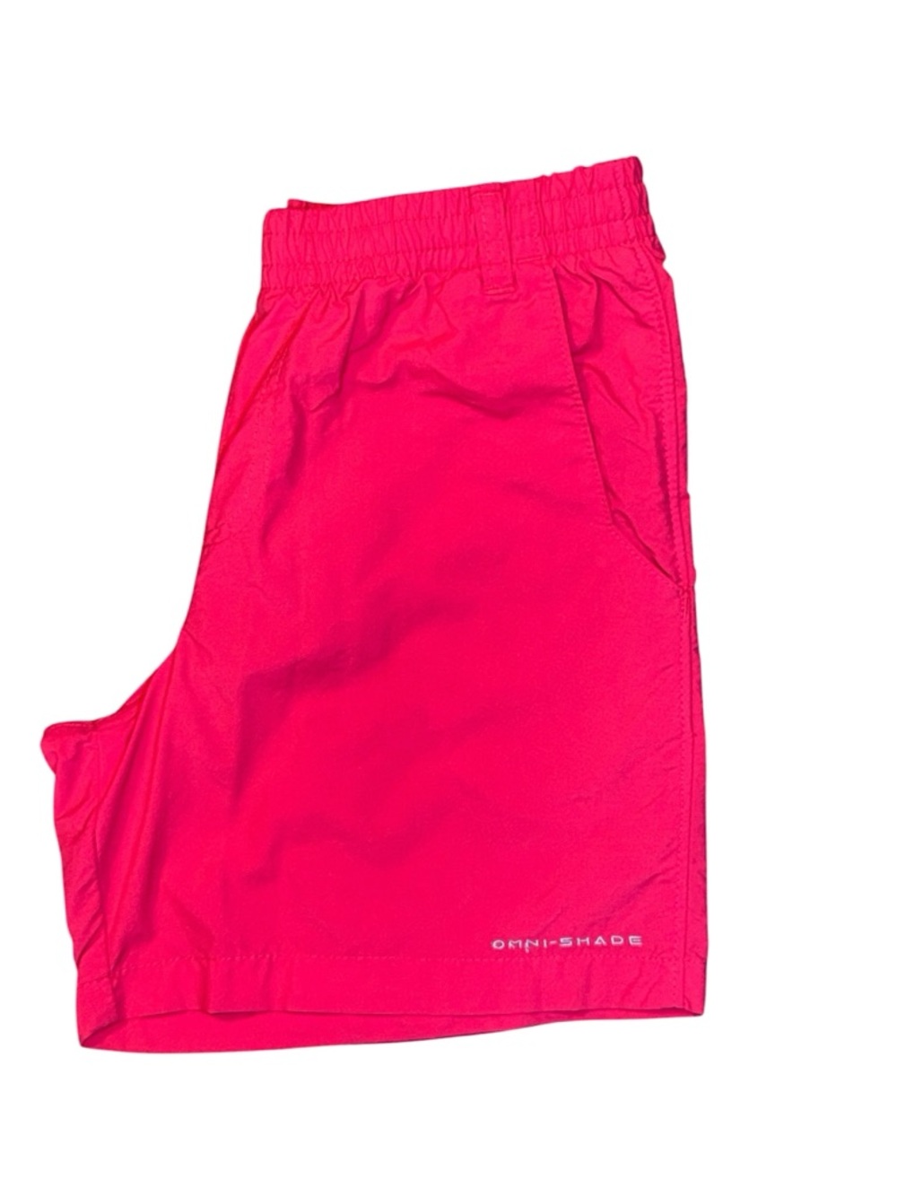 Columbia PFG Omni-Shade Swim Trunks Vibrant Pink Boys Size Medium